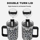 40 oz Tumbler with Handle and Straw, 100% Leak-Proof Travel Mug