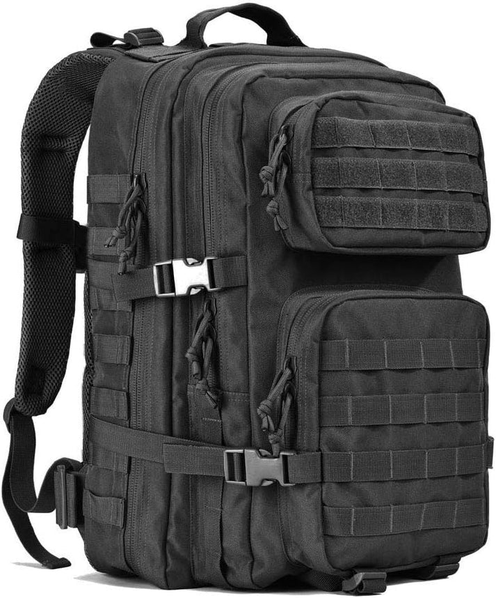 Military Tactical Backpack – Large 3-Day Assault Pack Army MOLLE Bug Out Bag for Hiking, Camping, Hunting, Survival Gear