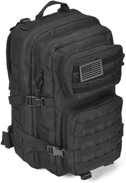 Military Tactical Backpack – Large 3-Day Assault Pack Army MOLLE Bug Out Bag for Hiking, Camping, Hunting, Survival Gear