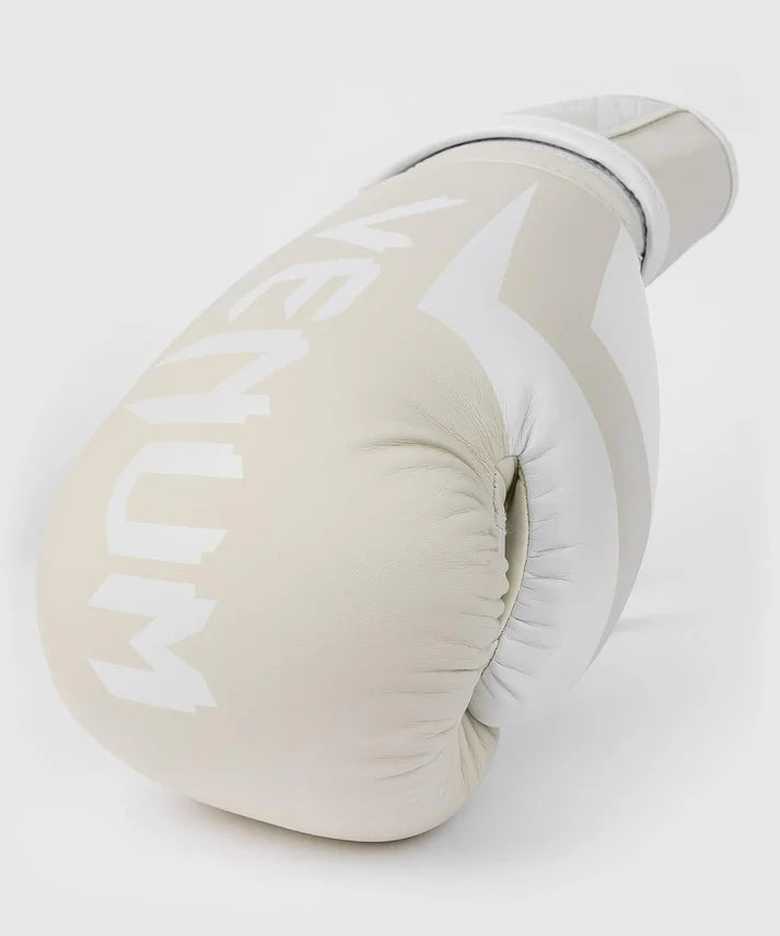 Venum Elite Boxing Gloves 14 oz White/Off-White