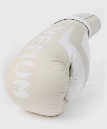 Venum Elite Boxing Gloves 14 oz White/Off-White